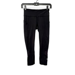Lululemon Black Leggings‎ Women Size 2 (G-102)